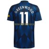 Original Fußballtrikot Manchester United Mason Greenwood 11 Ausweichtrikot 2021-22 Für Herren